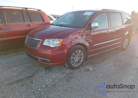 2013 Chrysler Town & Country Touring-L z USA, uszkodzony, nr VIN 2C4RC1CGXDR711942